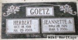 Jeannette Ann Kenney Goetz