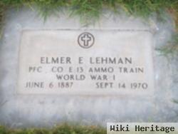 Elmer E. Lehman