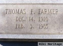 Thomas F Farmer