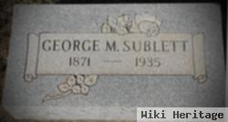 George Madison Sublett