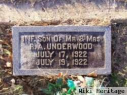 Infant Son Underwood