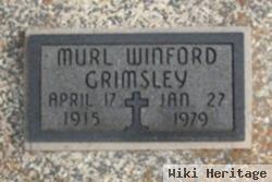 Sgt Murl Winford Grimsley