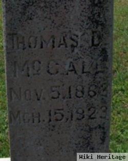 Thomas D. Mccall