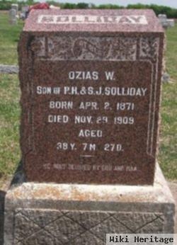 Ozias W. Solliday