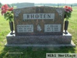 Katherine C Rhoten