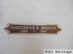 Marguerite D Johnson