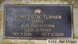 Vonceil M "marie" Turner