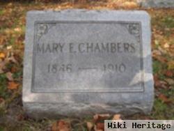 Mary E Chambers