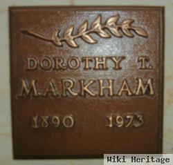 Dorothy T Markham
