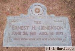 Ernest H Henexson