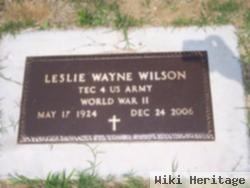 Leslie W Wilson