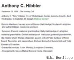 Anthony C. Hibbler