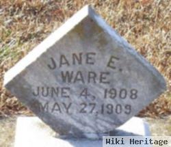 Jane E Ware