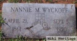 Nancy Ann "nannie" Mccrary Wyckoff