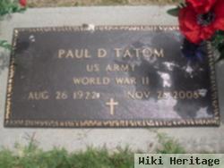 Paul D. Tatom