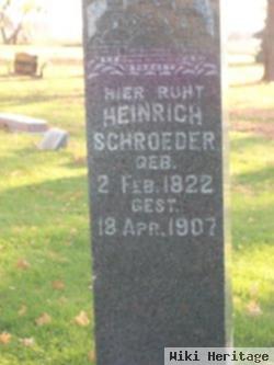 Heinrich Schroeder, Sr