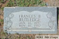 Frances B. Rutledge