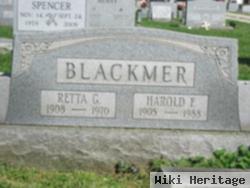 Retta Gertrude Mcdaniel Blackmer