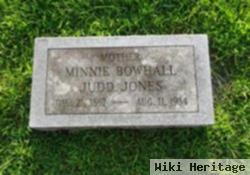 Minnie Frances Bowhall Judd-Jones