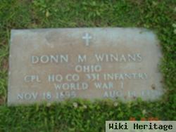 Donn M. Winans