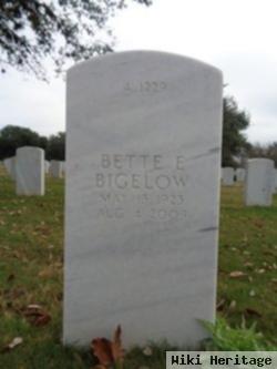 Bette E Bigelow