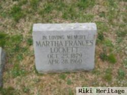 Martha Frances Goode Lockett