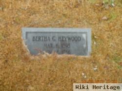 Bertha G Heywood