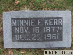 Minnie E. Crow Kerr