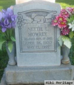 Nettie Lucille Baker Mowrey