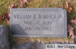 William Thomas Barnes, Jr