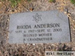 Rhoda Anderson