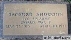 Pfc Sanford C. Anderson