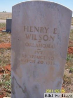 Henry Edward Wilson