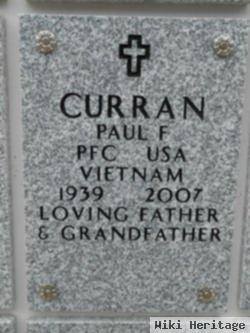 Paul F Curran