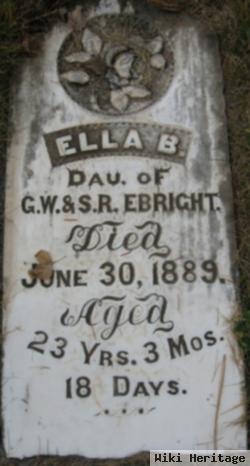 Ella B Ebright