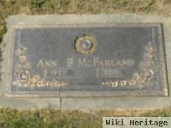 Ann F Mcfarland