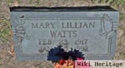 Mary Lillian Watts