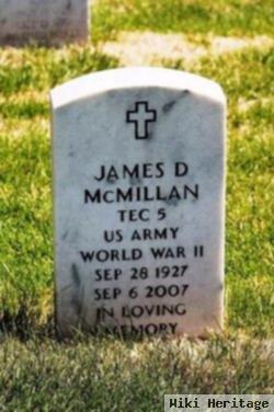 James D Mcmillan