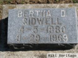 Bertha D. Sidwell