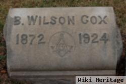 B Wilson Cox