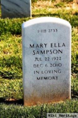 Mary Ella Sampson