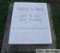 Charlie Ray Snow