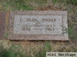 Clyde Pearl Snider