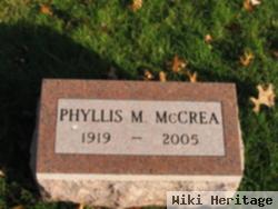 Phyllis Marie Dykema Mccrea