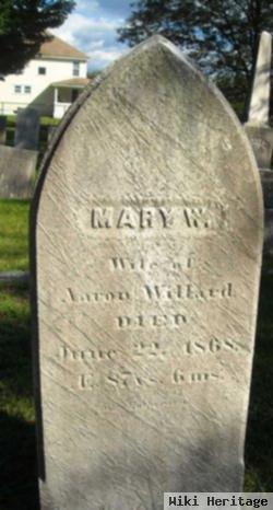 Mary W Willard