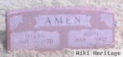 Delsie Mae Banner Amen