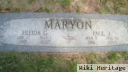 Freida G. Maryon