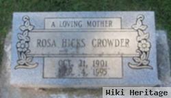 Rosa Hicks Crowder