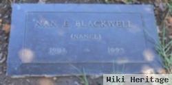 Nan E. "nanee" Blackwell