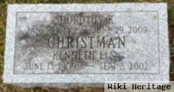 Dorothy K. Deloplaine Christman